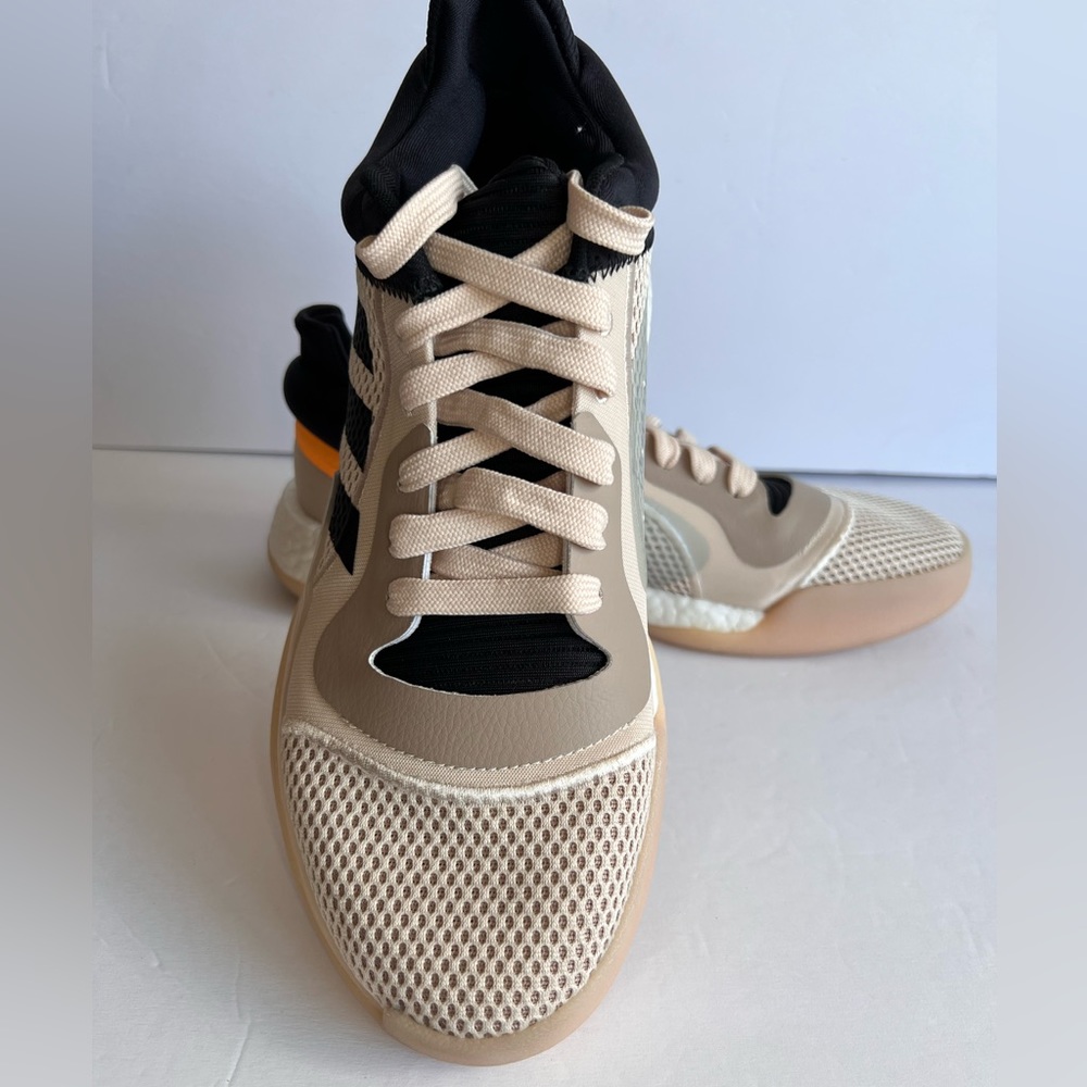 adidas Marquee Boost Low Linen Size 10 Basketball Shoes F97280 - Picture 3 of 11